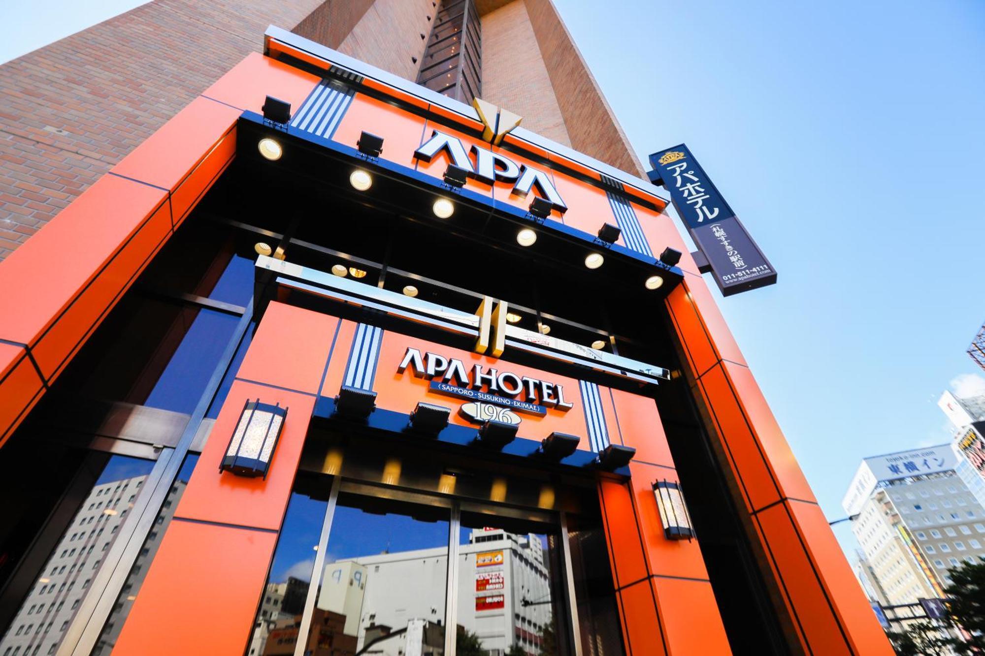 Apa Hotel Sapporo Susukino Ekimae Exterior foto