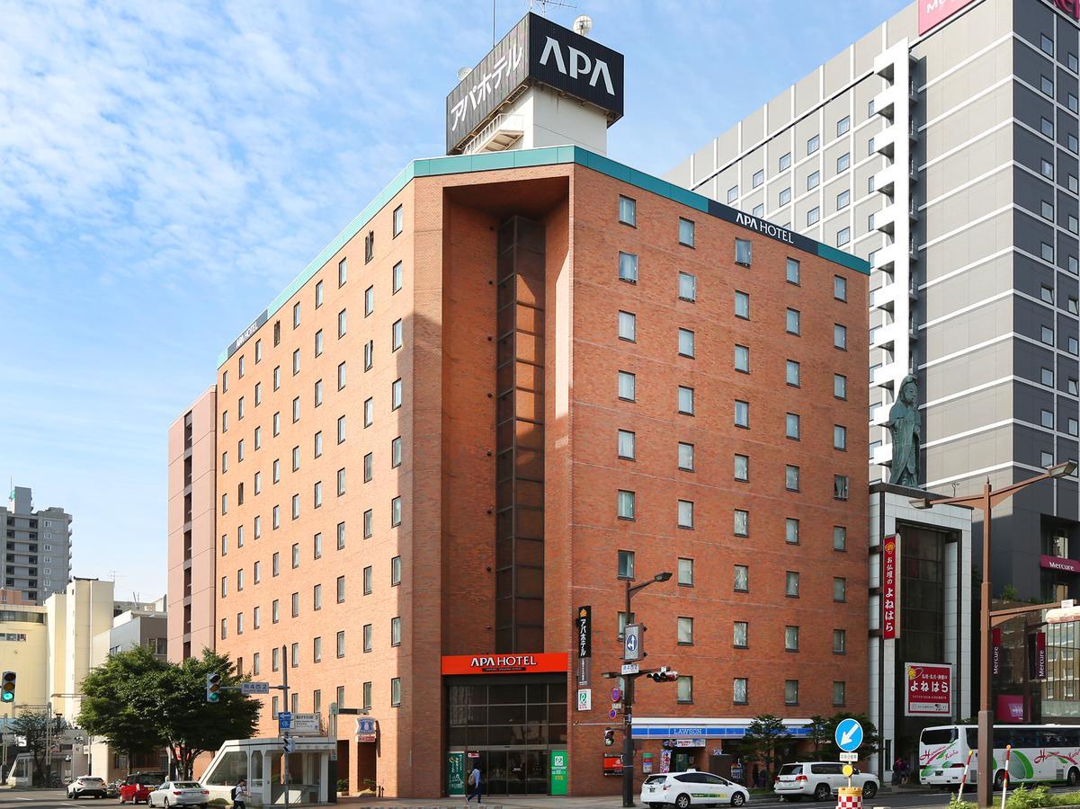 Apa Hotel Sapporo Susukino Ekimae Exterior foto